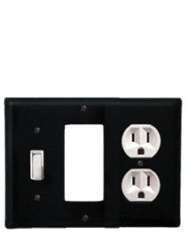 Plain - Double  Switch and GFI Cover - Single Switch, GFI and Outlet Cover