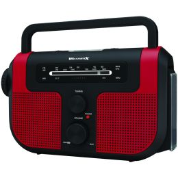 WeatherX WR383R AM/FM/NOAA Weather Crank Radio