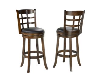 29' Bar Stools with Swivel (Set of 2)