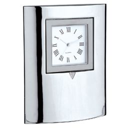 Visol Mantle Mirror Finish Desk Clock