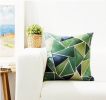 Watercolor Cushion Covers Pillow Covers Linen Cotton Triangle