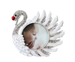 3 inch Baby/Adult Home Desk Rest Photo Frame Right Swan