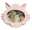 Cartoon Fox Shape Desk Rest Photo Frame for 5 inch Photo Pink