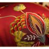 Chinese Style Classical Flowers Embroidered Decorative Pillows Sofa Pillow Cover, #12