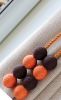 Magnet Curtain Straps Creative Curtain Buckle No Hole Hook Dark Color And Orange