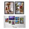 Modern European Living Room Decorative Landscape Painting, Framed Paintings, F