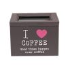 Country Style Wooden Jewelry Storage Box Treasure Chest Box Case, Black