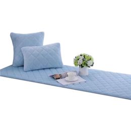 Non-slip Bay Window Pad/Windowsill Mat/Sofa Mat/Sofa Cushion (70x150cm),  Light Blue