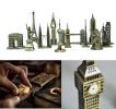 Creative Alloy Empire State Building Model Decoration / Decorative Handicrafts