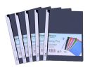 5pcs File Documents Holders Swing Clip Report Cover Black