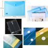 10 Pcs A4 Transparent Plastic Information File Bag  File Bag