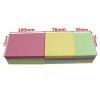 5 Pads/Pack Colorful Square Sticky notes 100mm*76mm