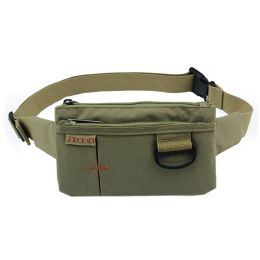 Outdoor Waist Pack, Smartphone Waist Pack Khaki  (18.5*11.5*1.5CM)