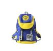 Adult Backpack Canvas Sport Backpack for Girls Blue&Yellow