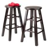 Pacey 2-Pc 24" Bar Stool Set Espresso